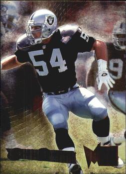 Greg Biekert Oakland Raiders 1995 Fleer Metal NFL #137